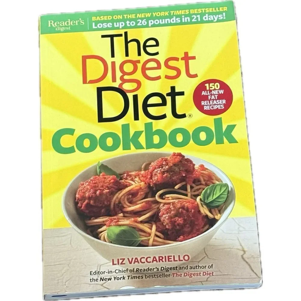 The digest diet‎ cookbook, soft cover binding
